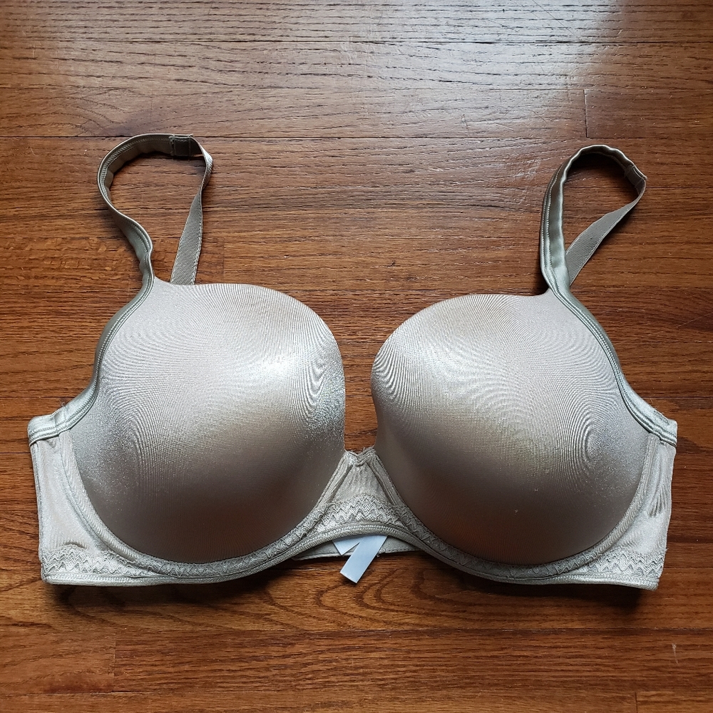 Gilligan & O'Malley | Balconette T-Shirt Lace Bra | 42DD
